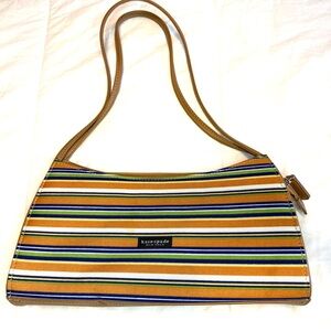 Kate Spade Vintage Striped Shoulder Bag Purse